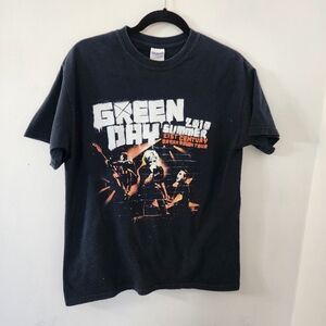 Gildan Green Day 2010 Summer 21st Century Breakdown Tour TShirt